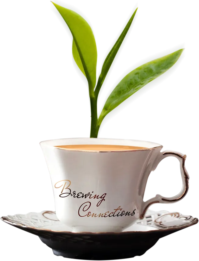 Tea expert at convention