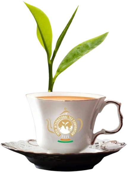 Tea expert at convention